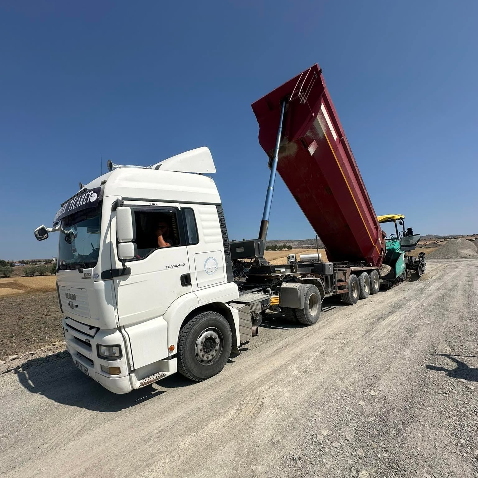 Şimşekler Hafriyat’ın gerçek saha çalışmasından fotoğraf.